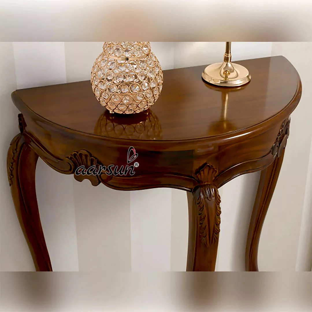 Royal Baroque Style Console Table