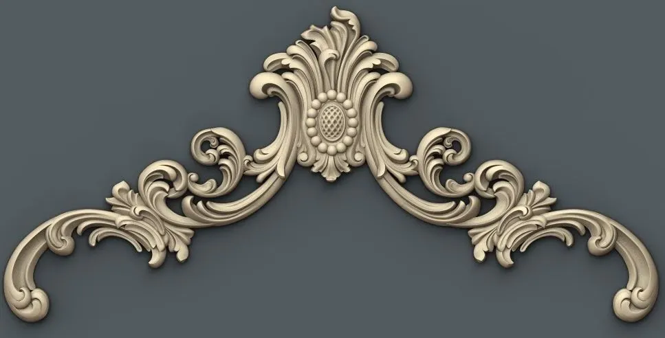 CNC Wall Corner Design-Decor 064