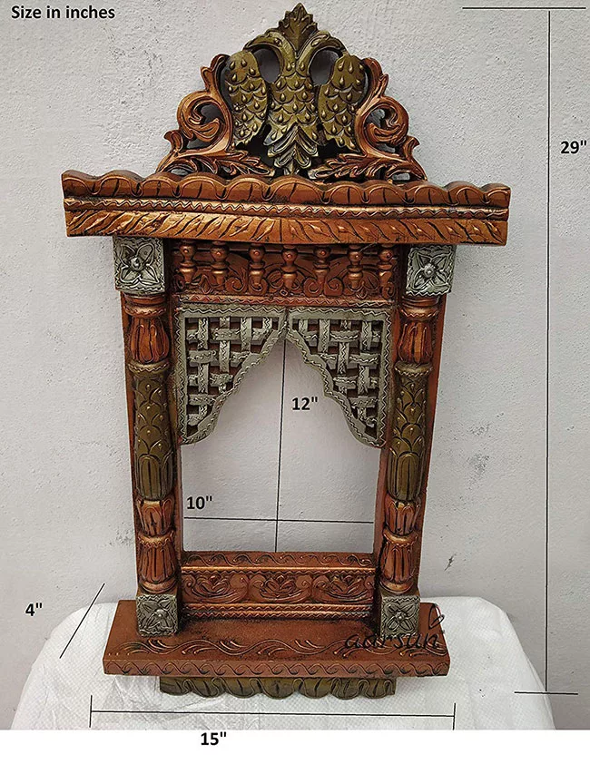 Royal Carved Rajasthani Jharokha -