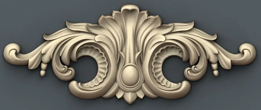 Cornice Design Wall CNC-