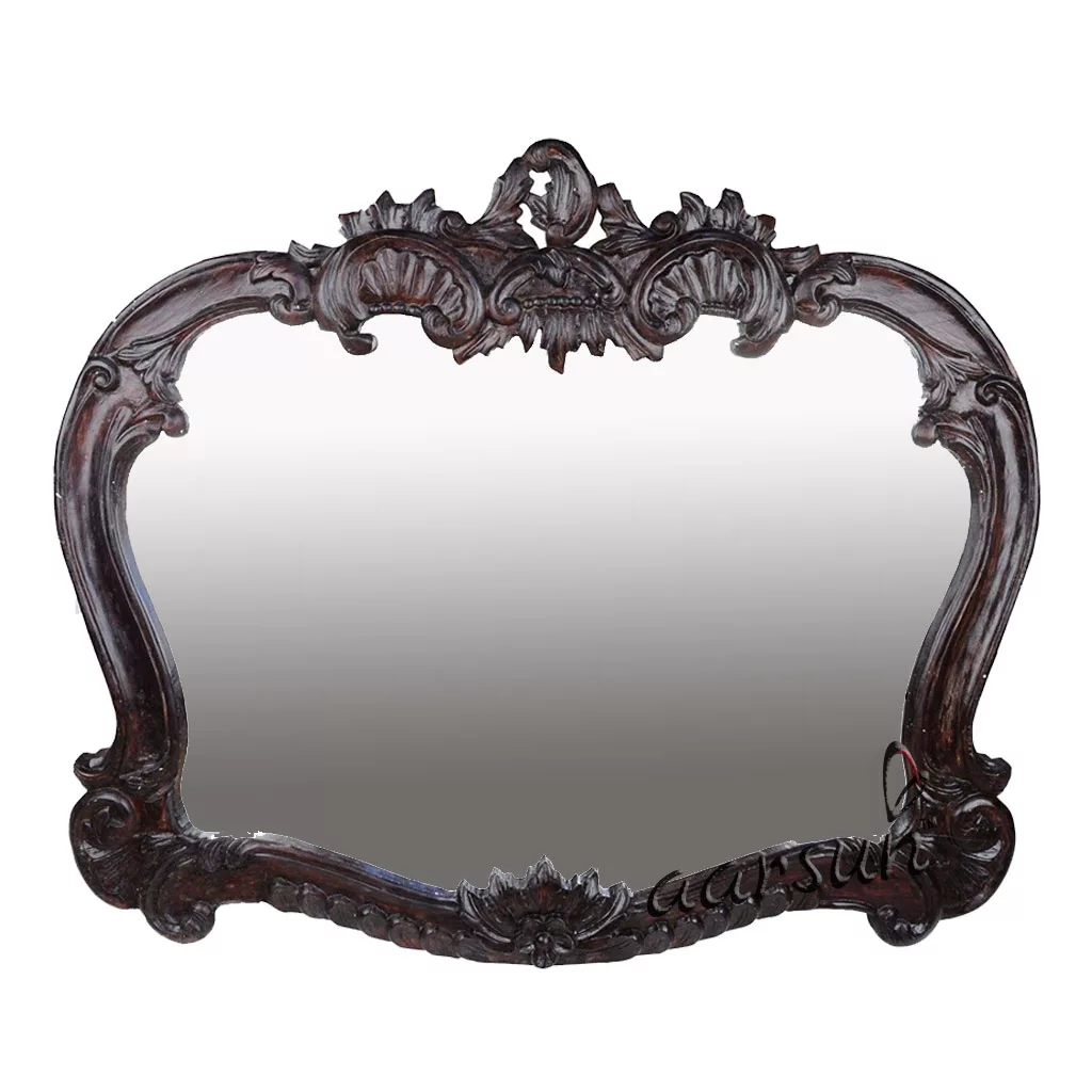 Dark Polish Mirror Frame 