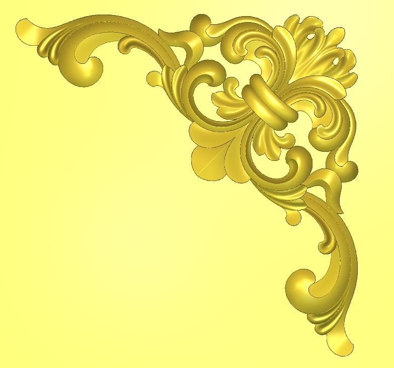 Handcrafted Decorative Corner Wall Panel