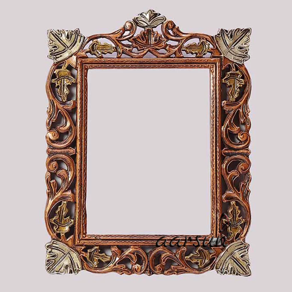 Dual Polish Mirror Frame 