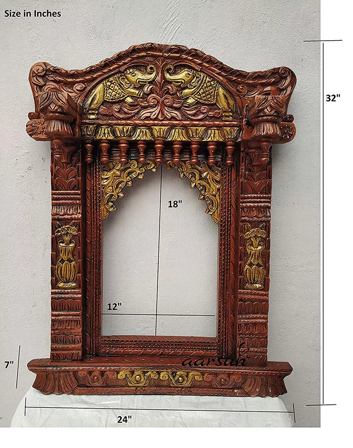 Handcrafted Elegant Jharokha Frame –