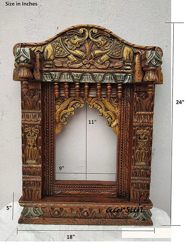 Royal Elephant Jharokha Frame –
