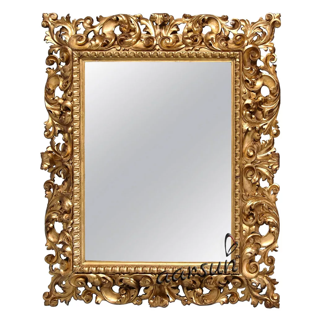Golden Mirror Frame 