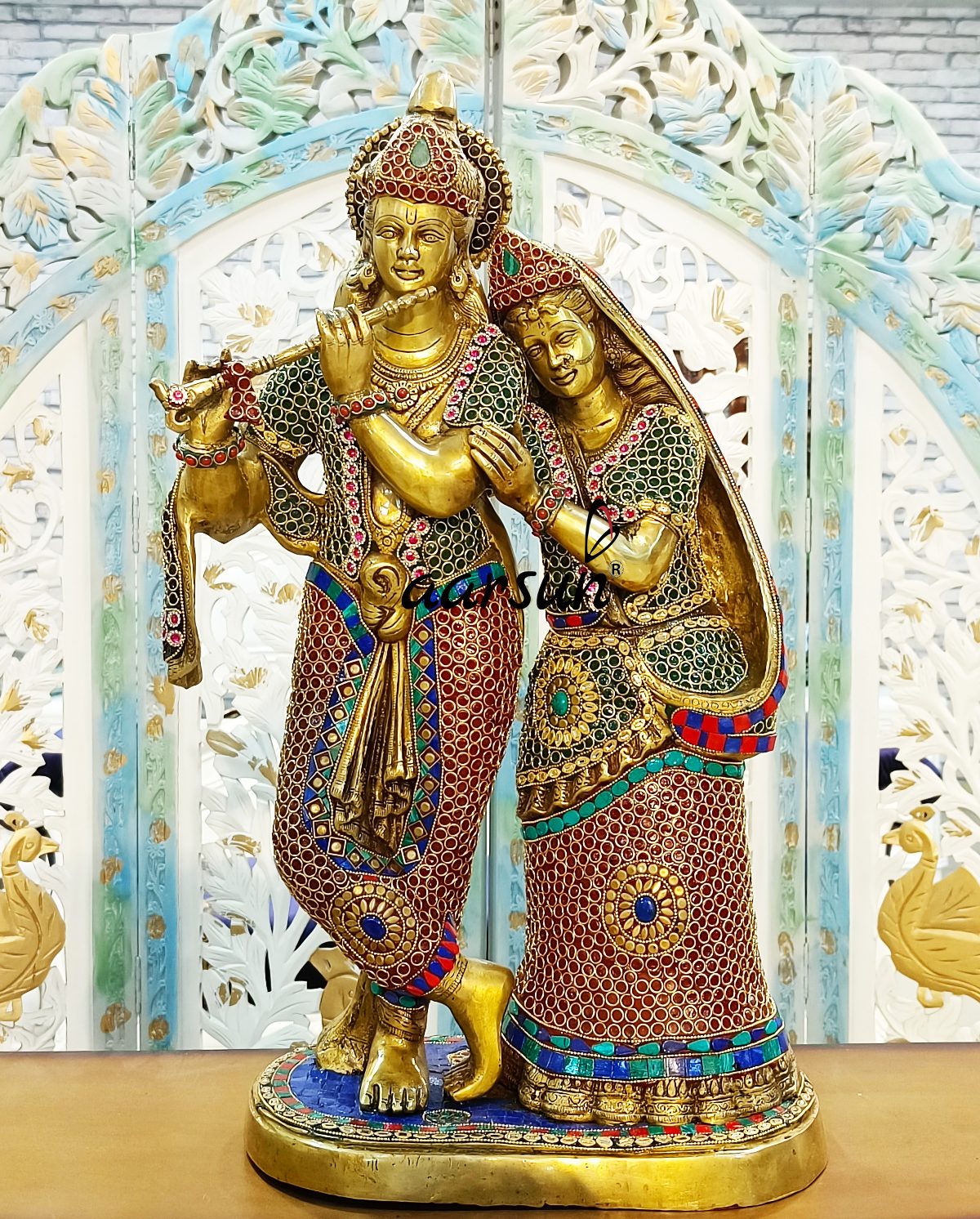 Incredible Radha Krishna Statue