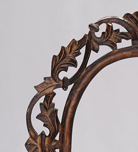 Handcrafted Leaf Design Mirror Frame