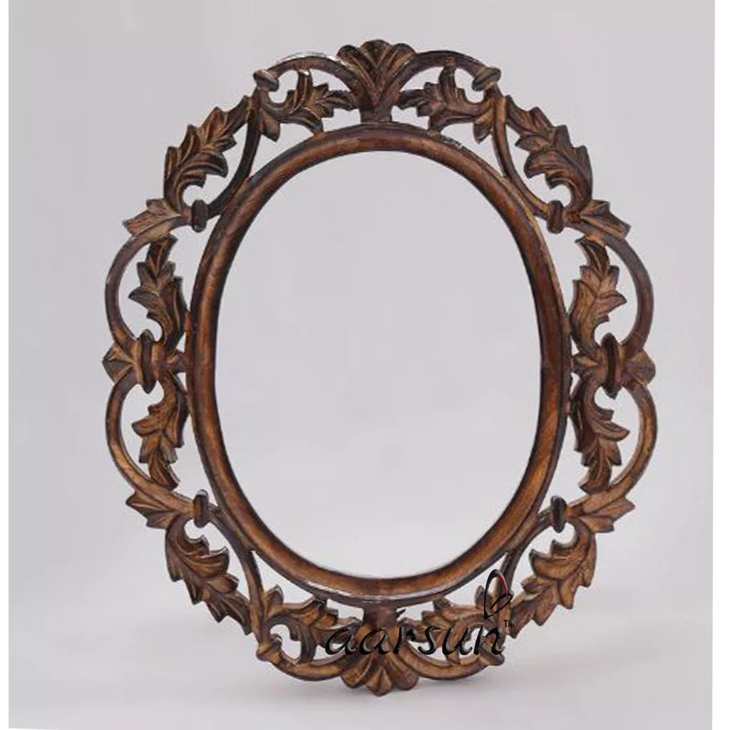 Leaf Design Mirror Frame 