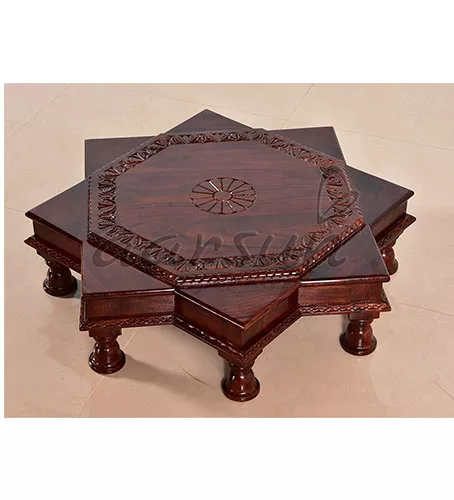 Star Shape Pooja Chowki