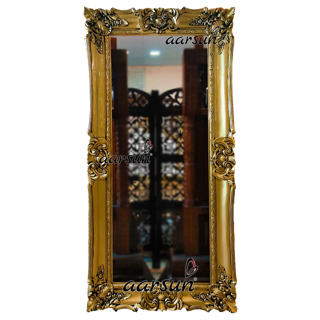 Victorian Mirror Frame in Royal Gold Finish 