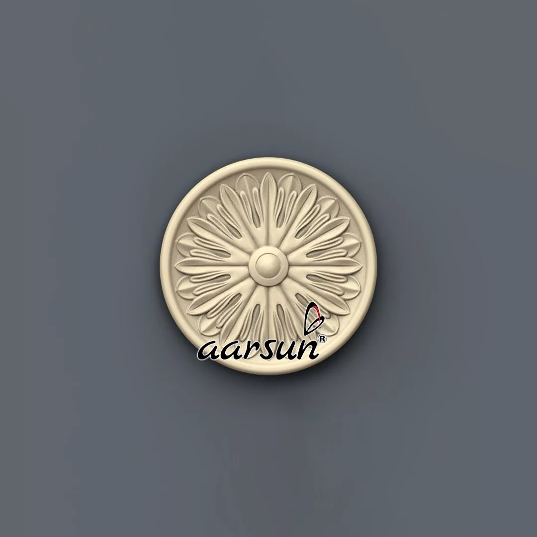 Wood Ceiling Rosette 