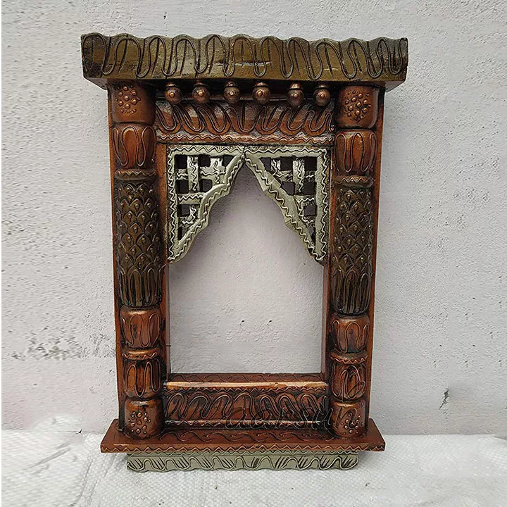 Wooden Jharokha Frame - 