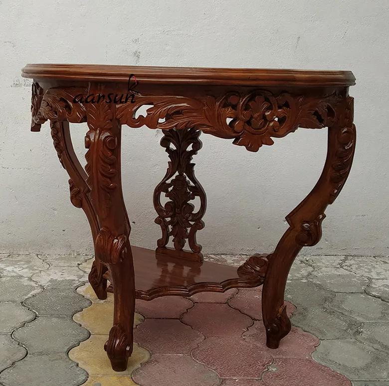 Designer Wooden Side Table / Corner Table