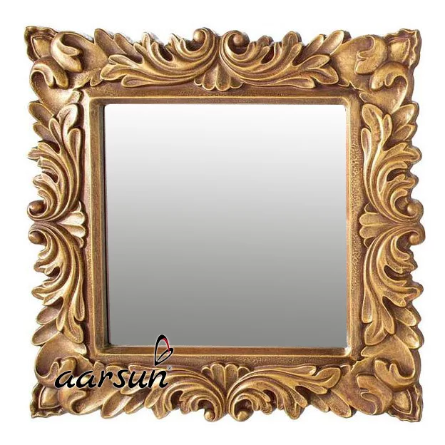 Wooden Square Mirror Frame 